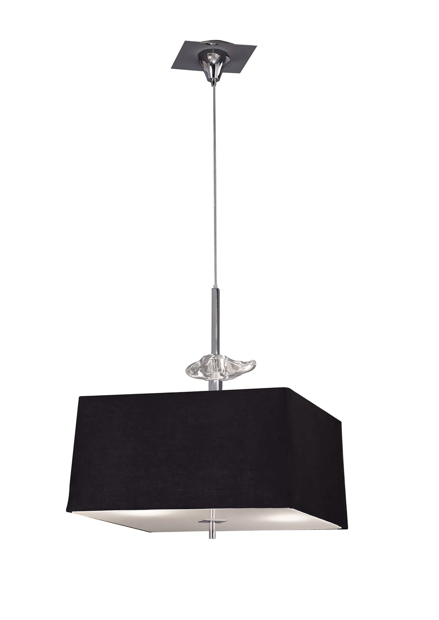 M0784  Akira Square Pendant 4 Light